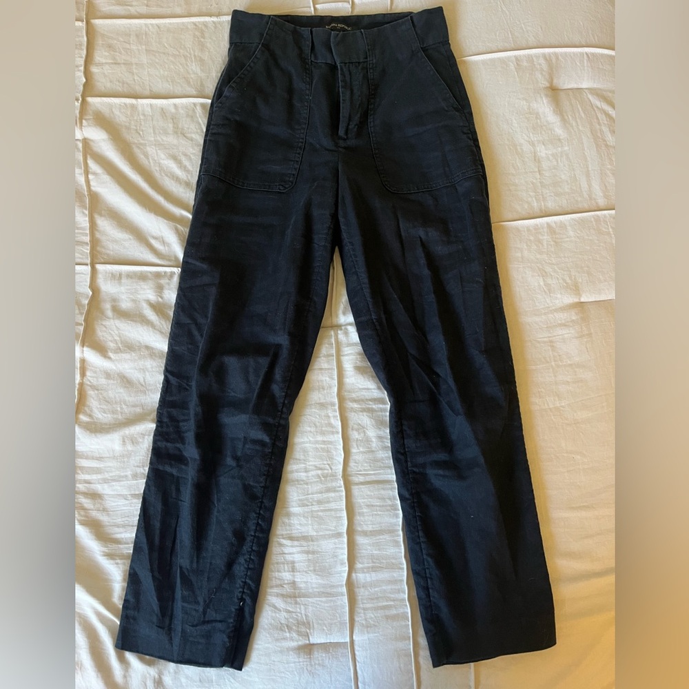 Linen Banana Republic Ankle Pant